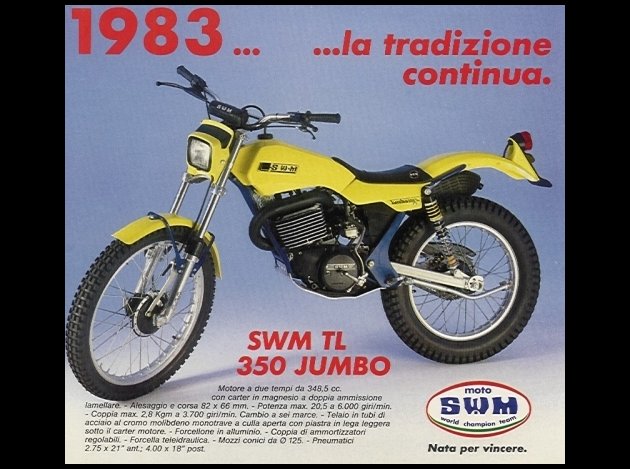SWM  350  jumbo  1983